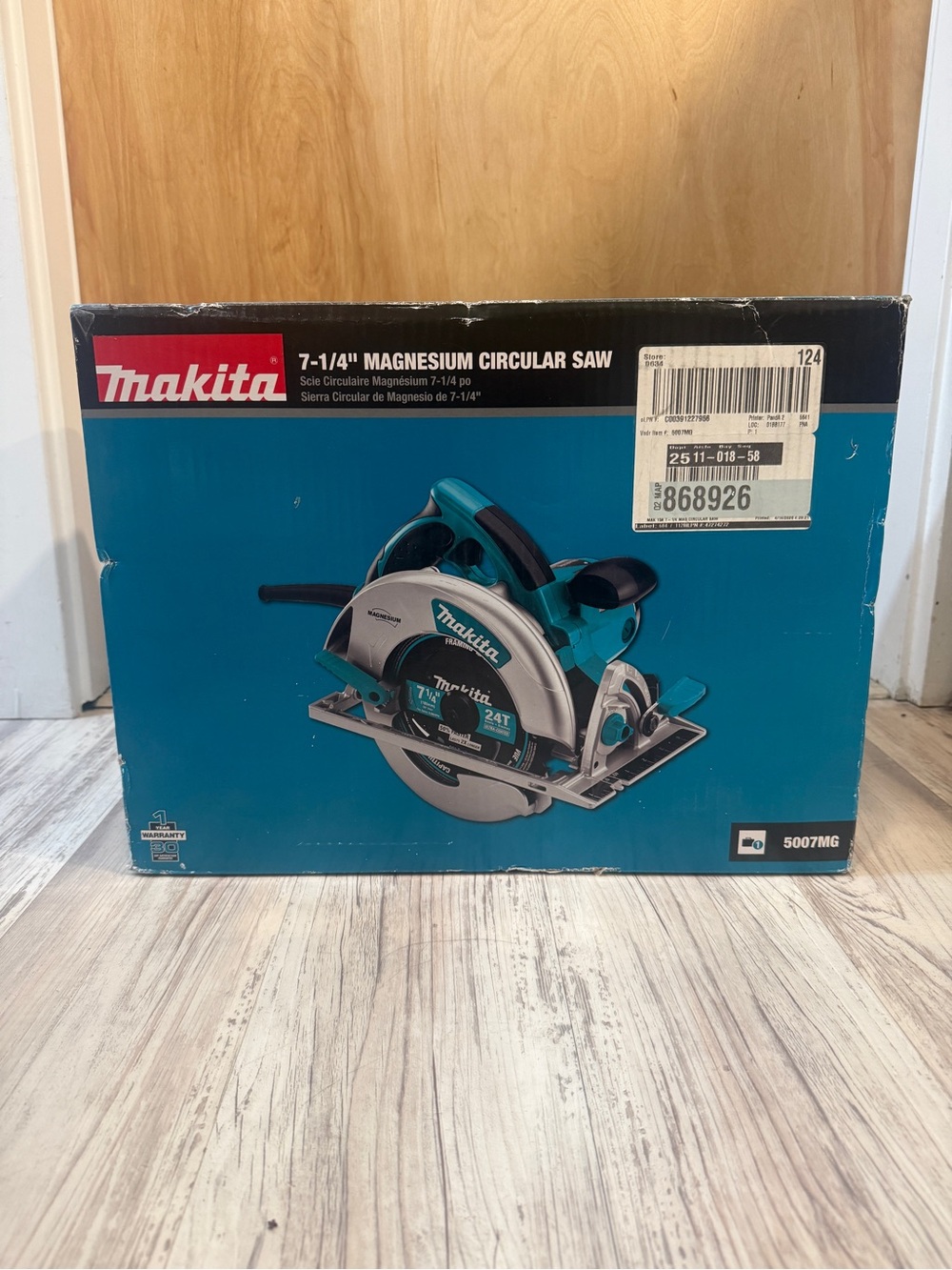 Makita 7-1/4" Magnesium Circular Saw ‼️ Brand New